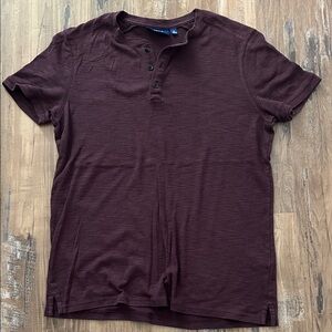 Men’s Medium Apt. 9 Maroon Polo